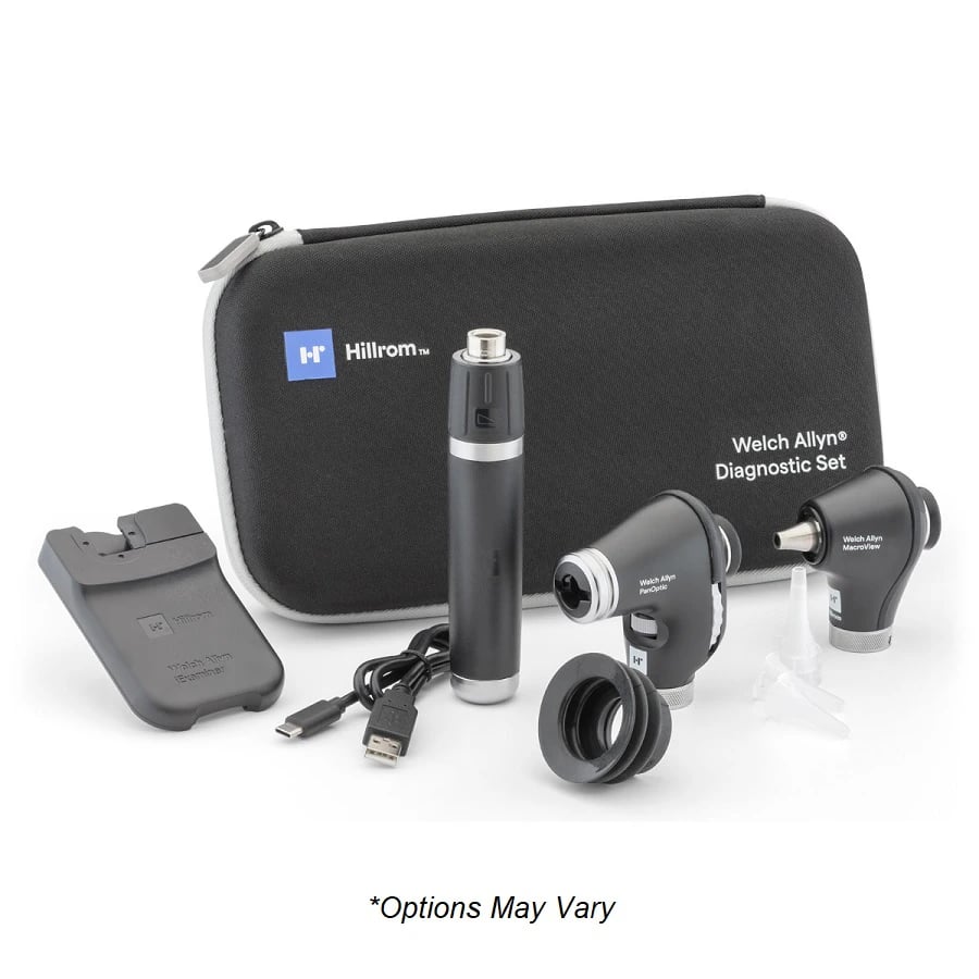 Welch Diagnostic Set with Pan and MacroView, Ophthalmoscope/Otoscope