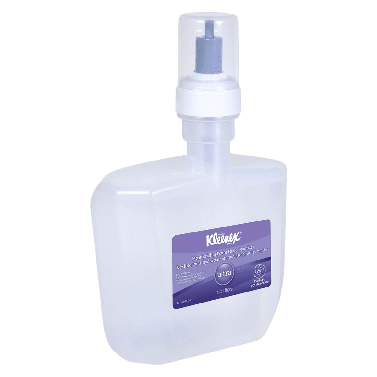 Scott Super Moisturizing Foam Hand Sanitizer, Fragrance Free, 1.2 L, 2/Case
