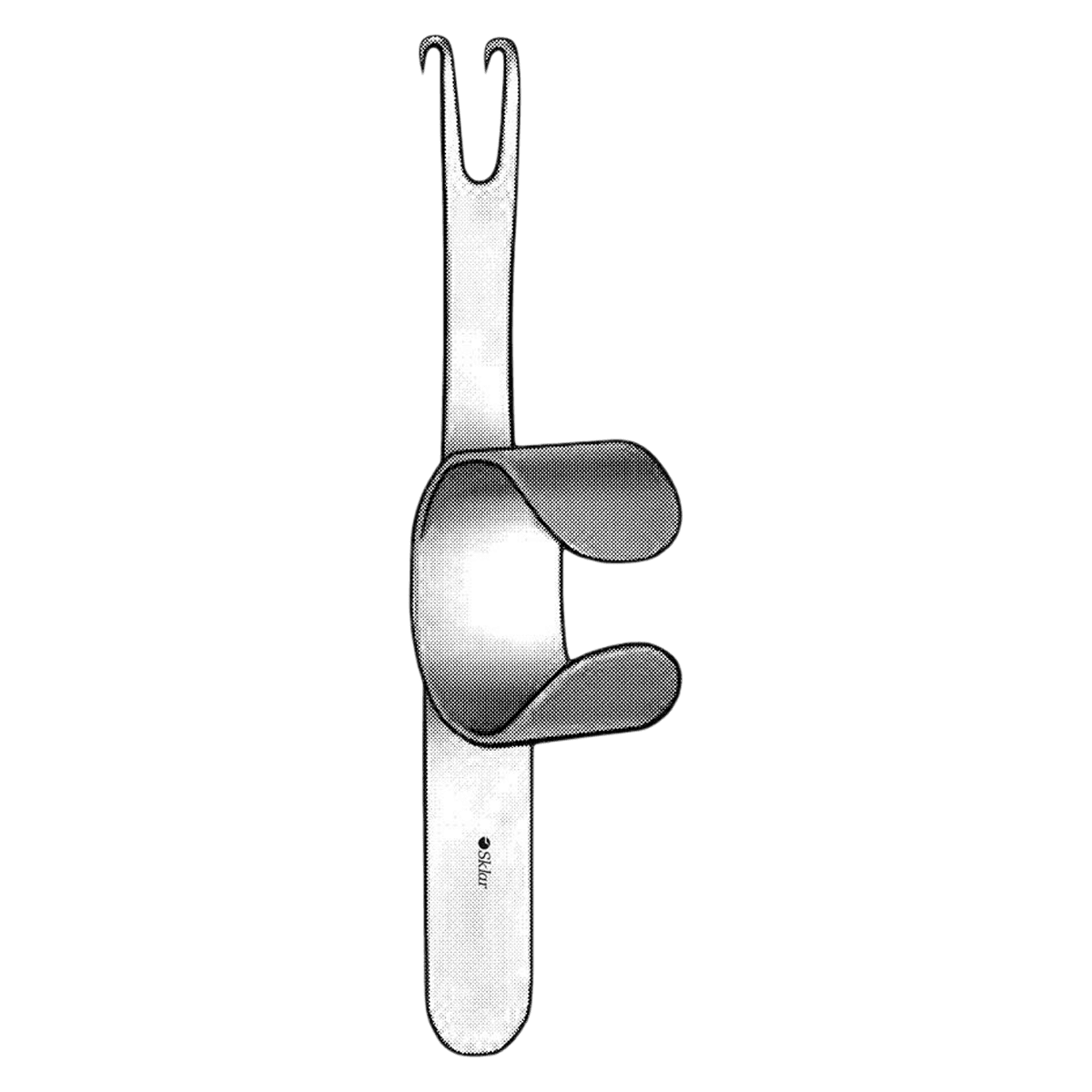 Sklar Instruments Kaye-Millard Hook, 4-1/2" Stainless Steel, Non-Sterile, Reusable, Each