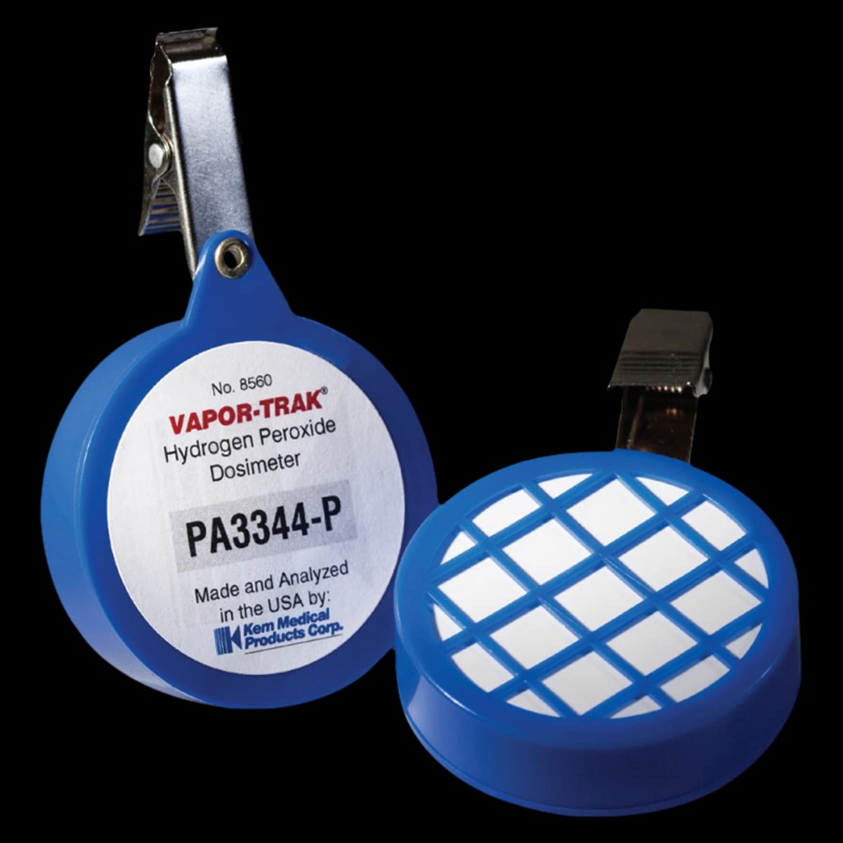 VAPOR-TRAK Nitrous Oxide Vapor Monitor Badge, 4/Box