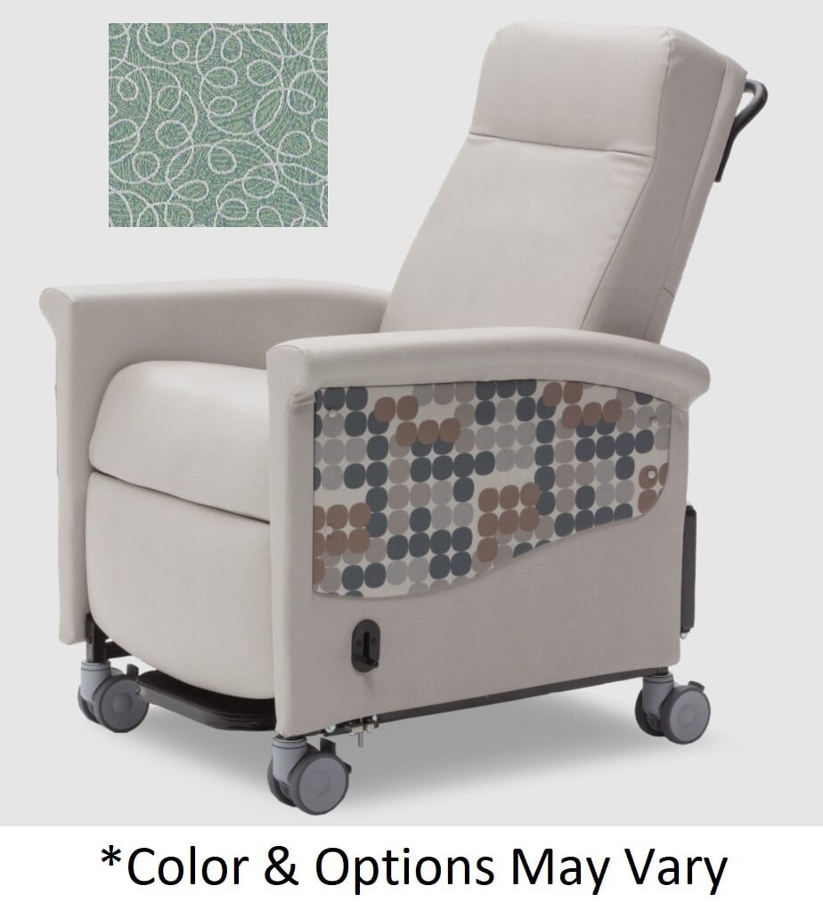 Champion 61 Series Alo Infusion Recliner, Power Tendril Waterfall, Heat/Massage, Grade 3 Vinyl, 300 lb Capacity
