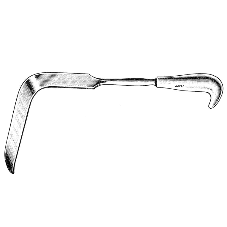 Jarit Heaney-Simon Hysterectomy Retractor, 10-3/4"