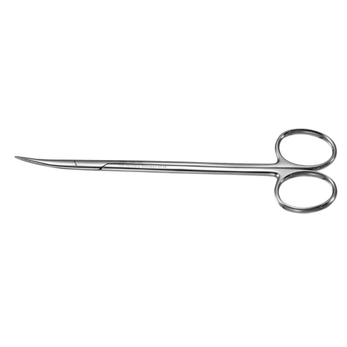 Jarit Jameson-Metzenbaum Scissors, Curved, 7" (17.8 cm), Stainless Steel, Reusable
