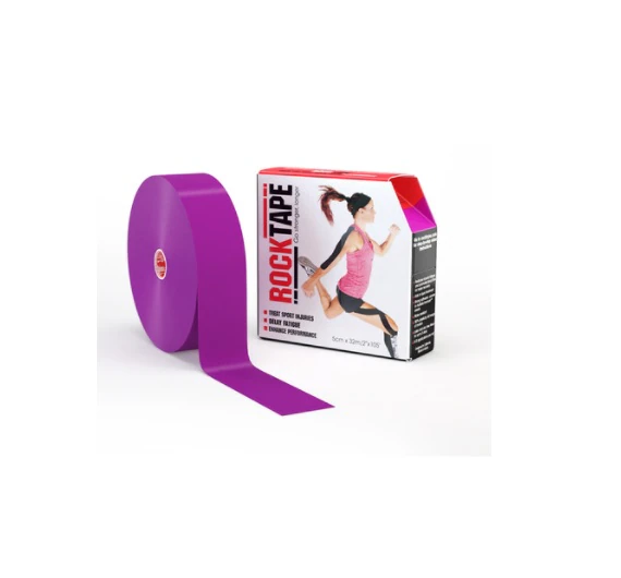 RockTape Standard Roll Kinesiology Tape, 2" x 105', Purple, Each