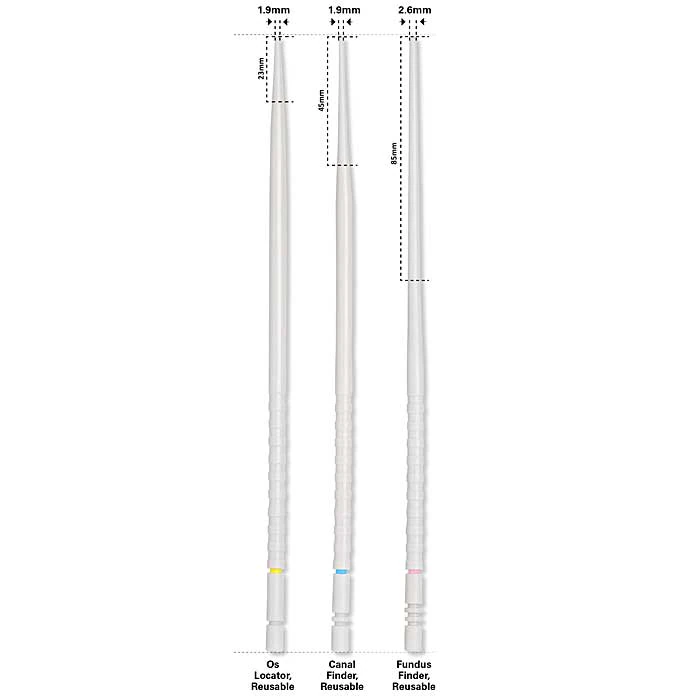 Gynex Canal Finder Dilator, Soft Teflon, 21.7 cm, Non-Sterile, Reusable, Each