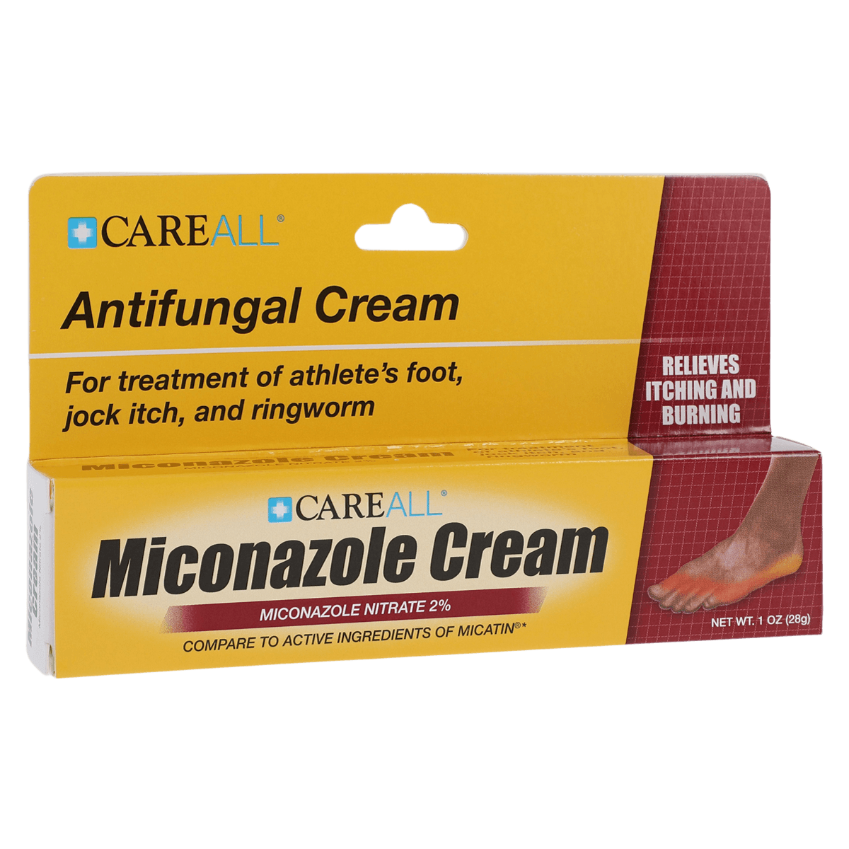 Miconazole Nitrate Cream 2%, 1 oz Tube