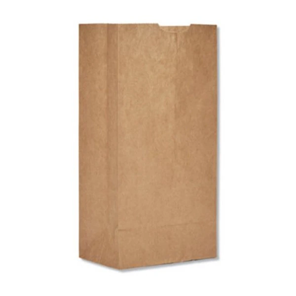 Lagasse Brown Kraft Grocery Paper Bag, #4, Standard Grade, 500/Box
