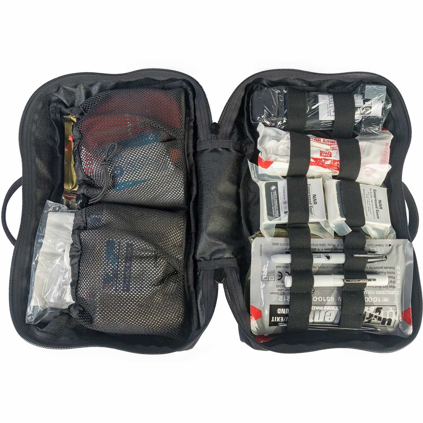 North American Rescue Patrol Vehicle Trauma Kit with Combat Gauze