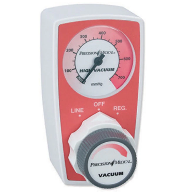 Precision Medical Nipple Vacuum Regulator, DISS Female Connection, Each