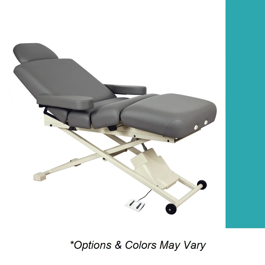 Oakworks ProLuxe Spa Table with LiftAssist, Sky Blue, 550 lb Capacity