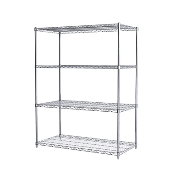 Akro-Mils Shelving Wire Starter Kit, Chrome Finish