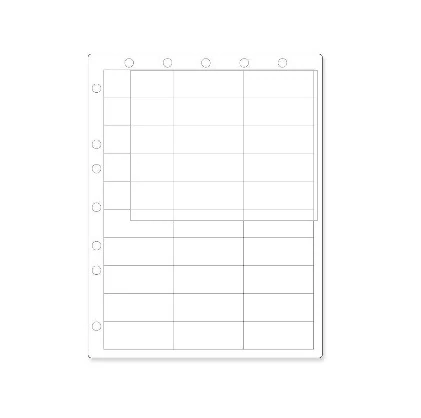 Datamate Chart Labels, Laser Paper, Portrait with Holes, 2.5" x 1", White, 250 Sheets/Pack, 1000 Labels/Case