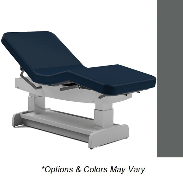 Oakworks PF400 Treatment Table, Pewter/Ebony, 550 lb Capacity