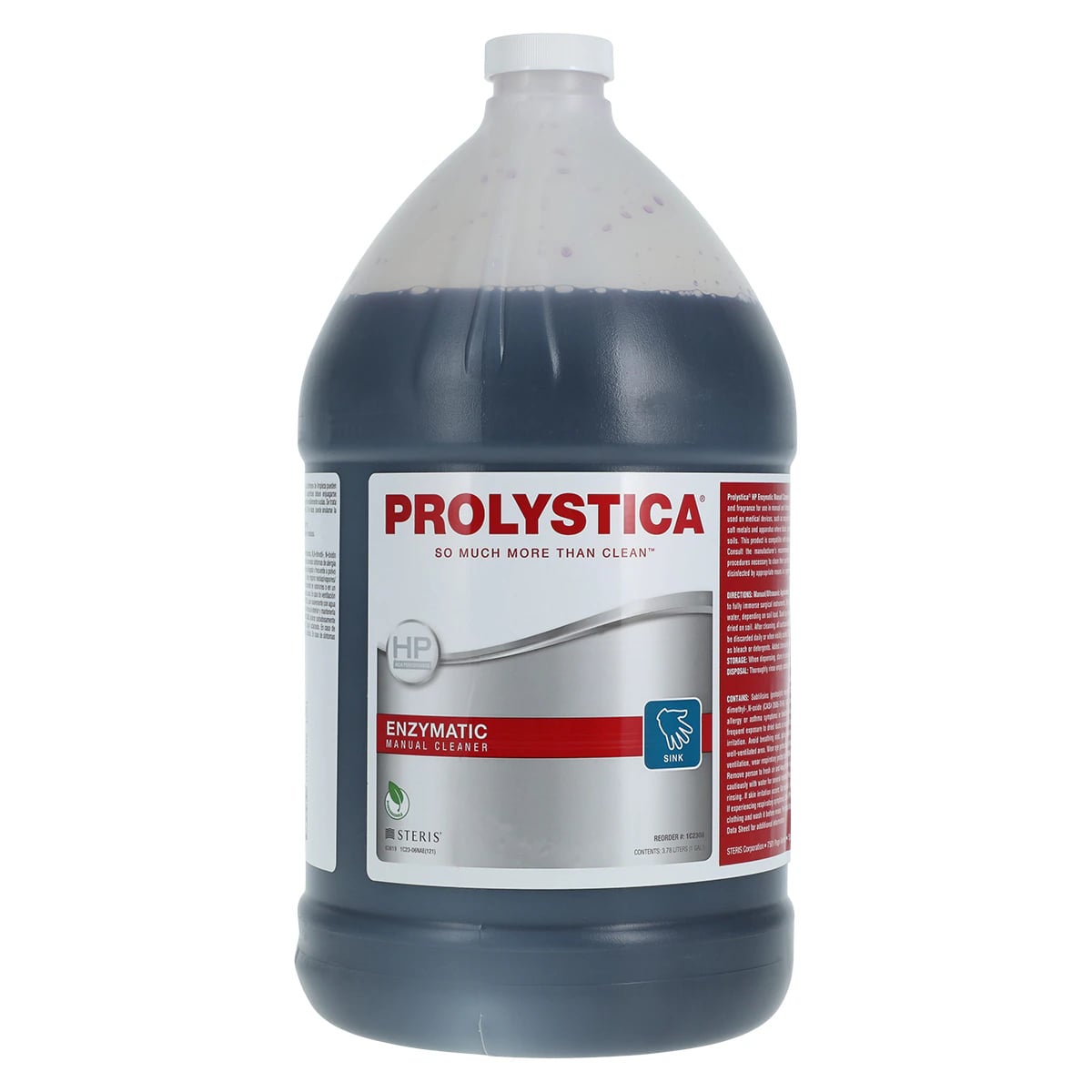Prolystica HP Enzymatic Instrument Detergent, 1 Gallon Bottle, Mild Scent