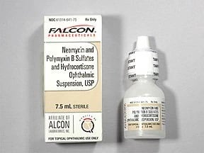 Neomycin/Polymyxin B Sulfate/Hydrocortisone Ophthalmic Suspension, 7.5 mL Bottle