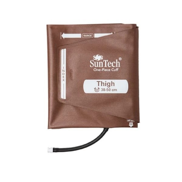 Masimo Reusable Thigh Blood Pressure Cuff, 38-50 cm, Brown, Male Quick Connect NIBP Hose, 5/Box