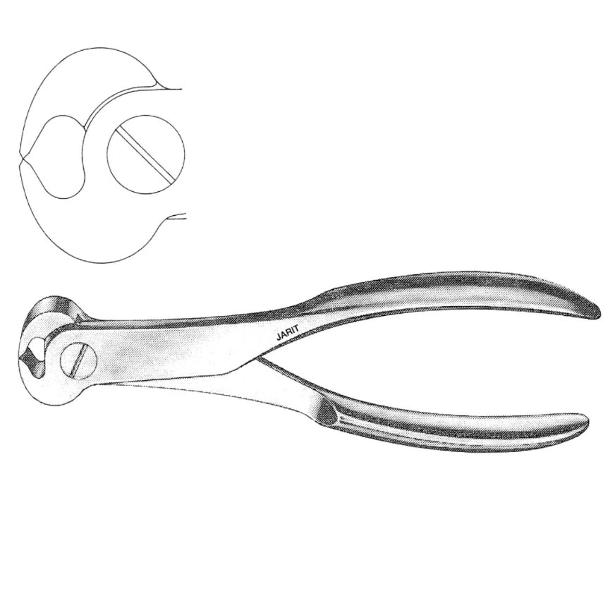 Jarit Pin Cutter, Cannulated, 7.25" (7-1/4")
