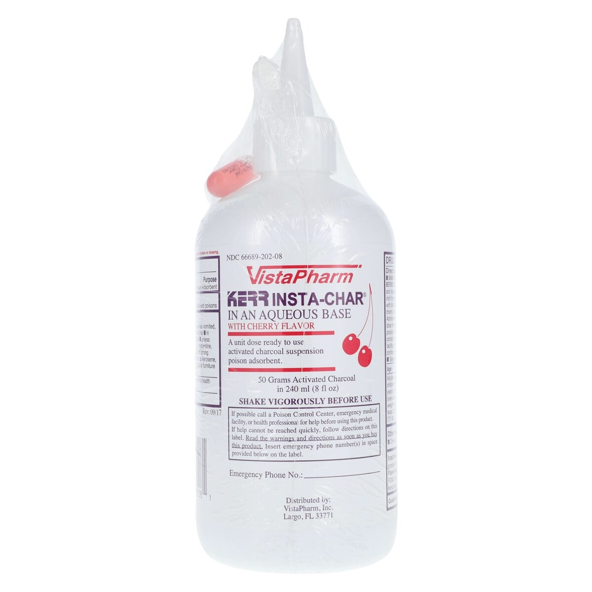 Activated Charcoal Oral Suspension, 25 g per 240 mL Bottle