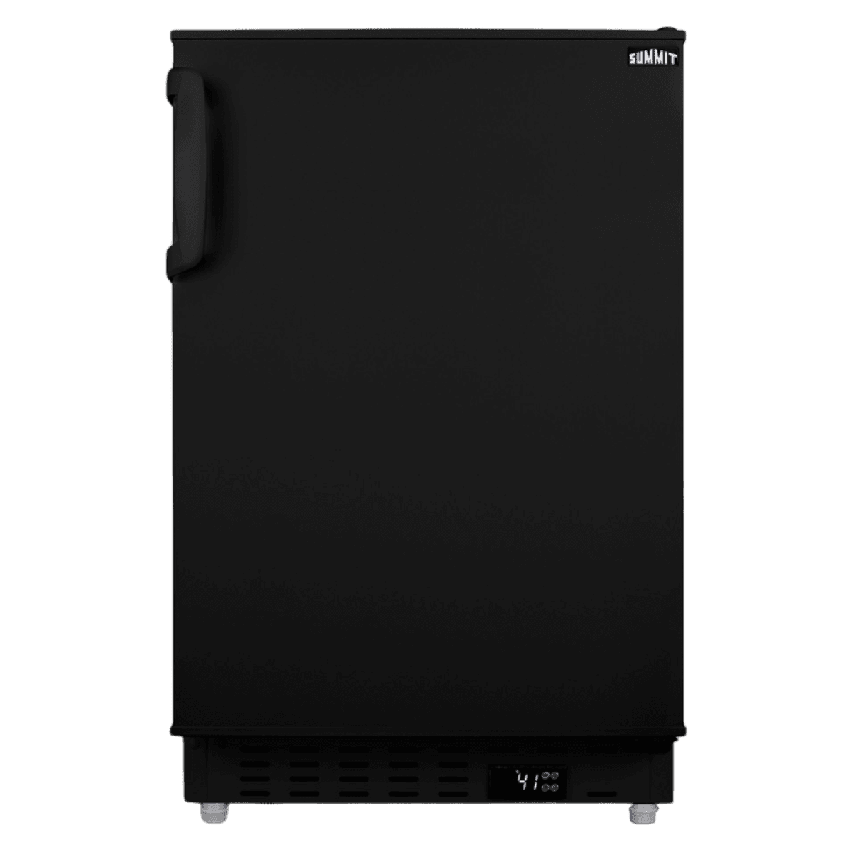 Summit General Purpose Refrigerator, 3.53 Cu Ft, Black, Right Hinge, 35-46°F