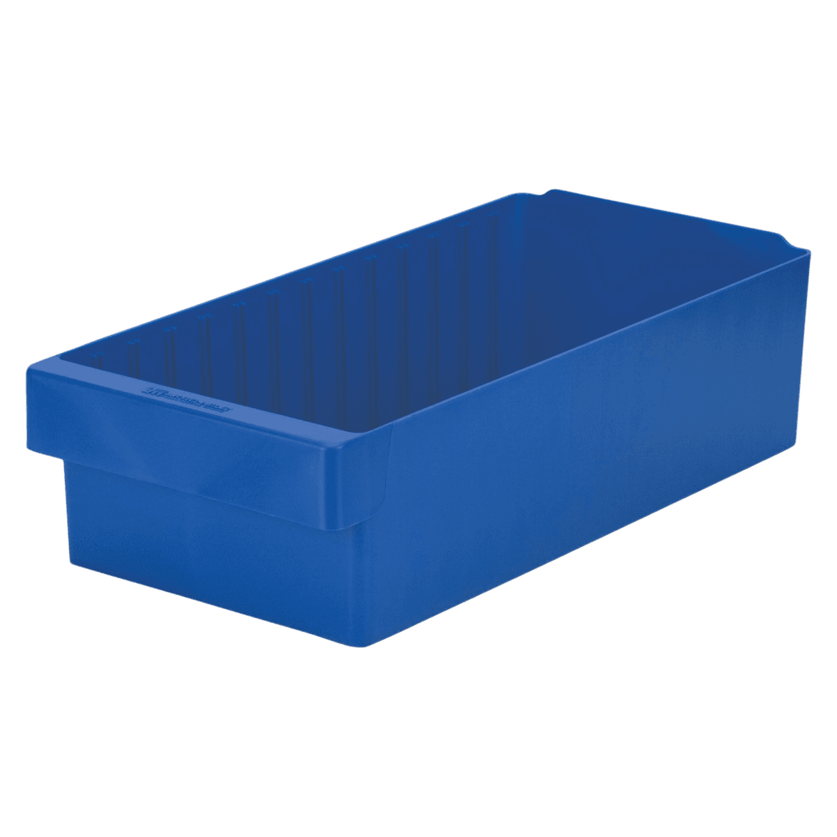 Akro-Mils Blue Plastic Storage Drawer, 18 x 8-3/8 x 4-5/8 inches, 4/Case