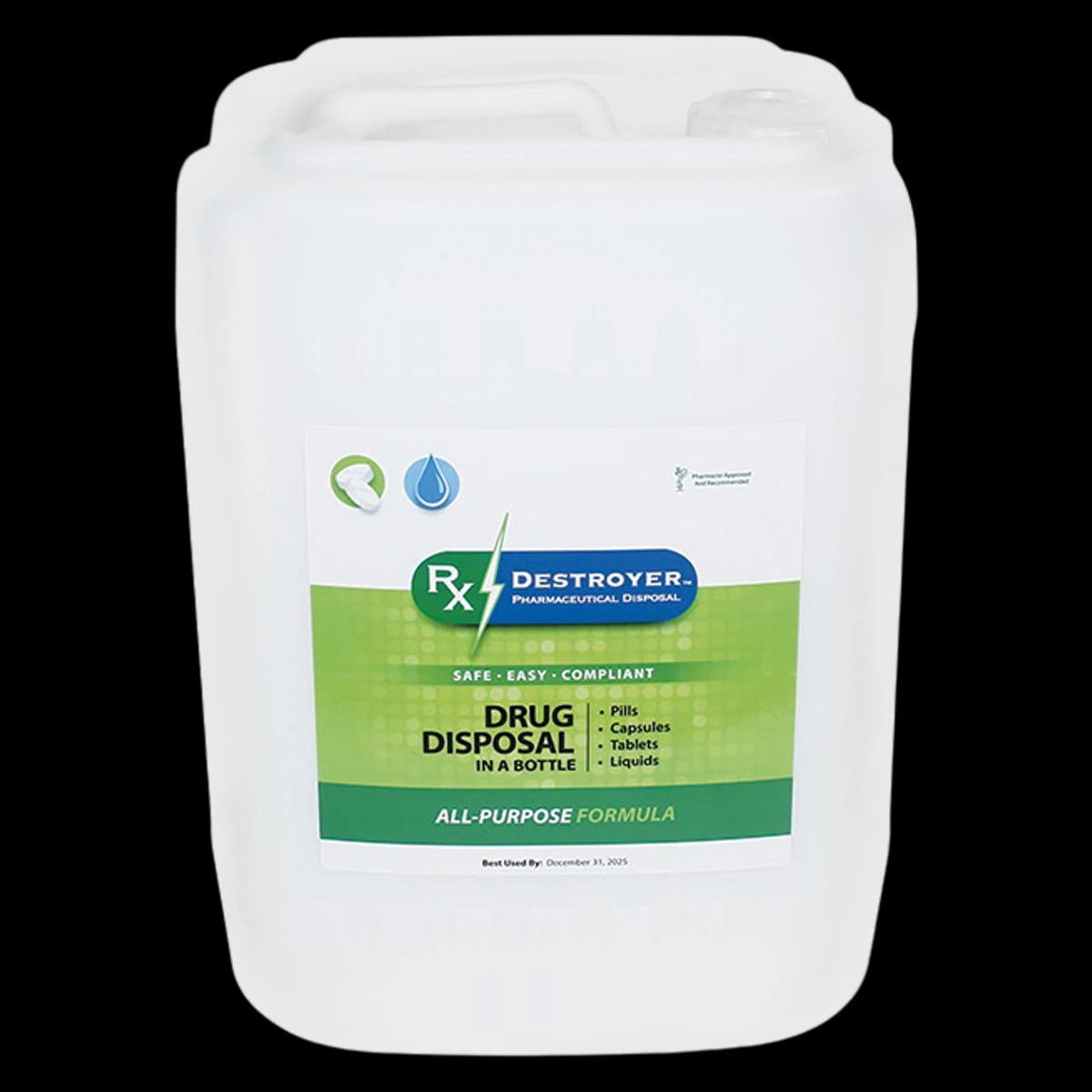 Disposal Drug Rx Destroyer, 5 Gallon