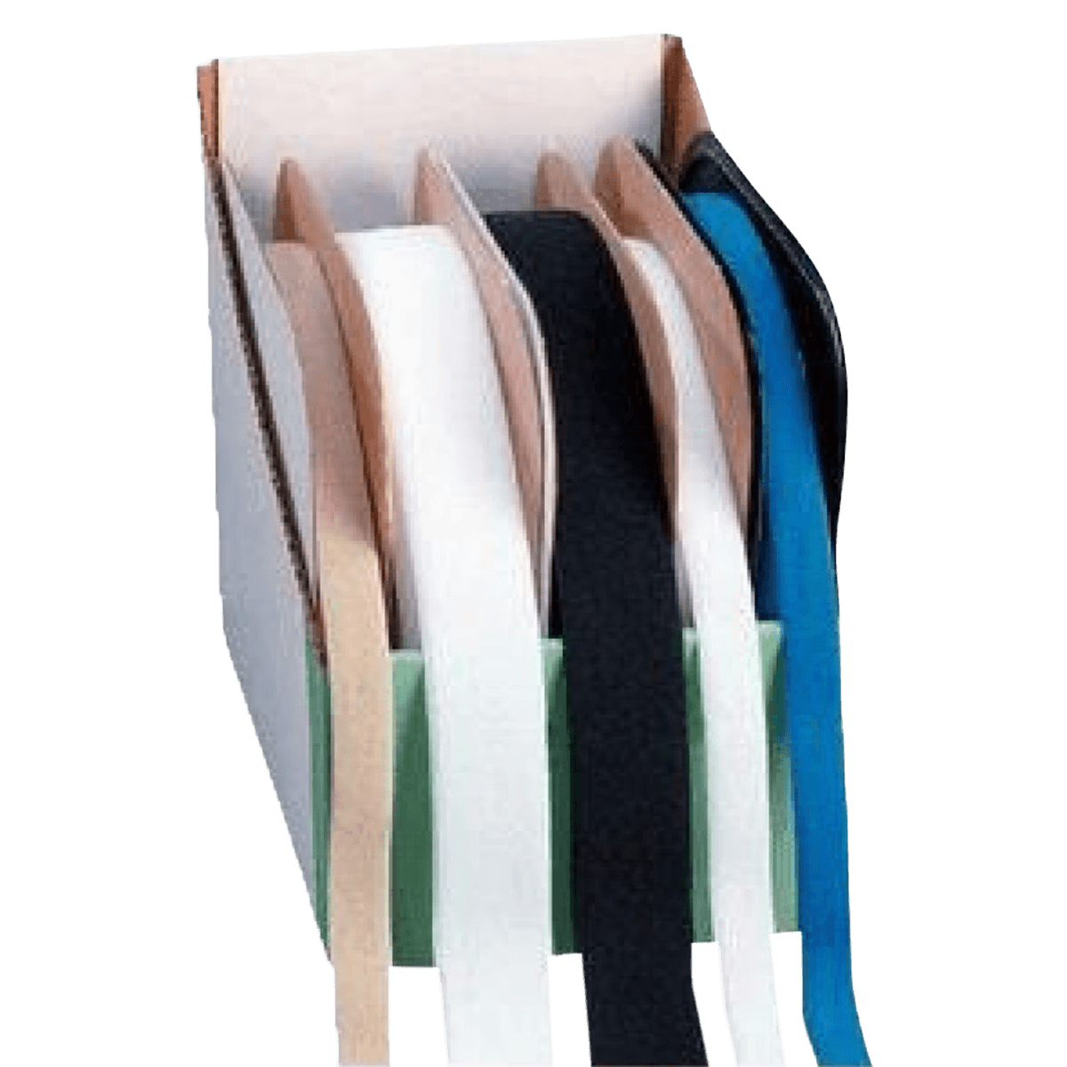 Rolyan Hook Self-Adhesive Tape, White, 1" x 25 yds