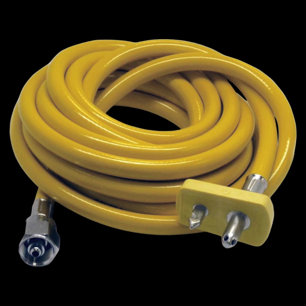 Hose, Air Gas Supply, Chemetron, Compatible with A Series Anesthesia Machine, Yellow, 15 ft, Reusable