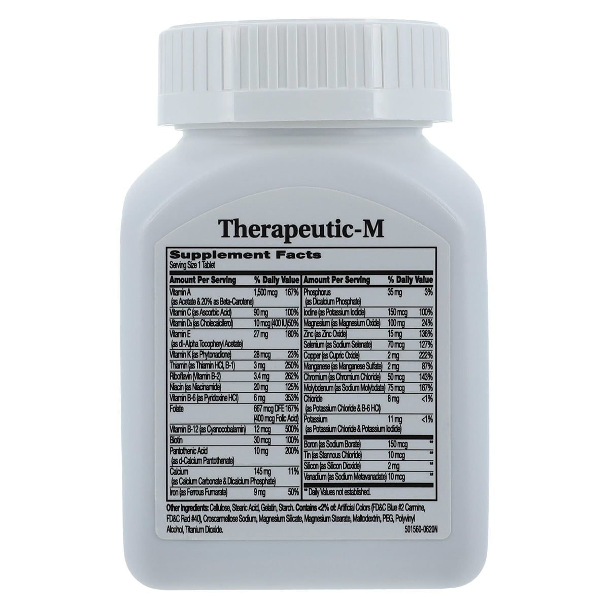 21st Century Healthcare Therapeutic-M Multivitamin Tablets, 130/Bottle