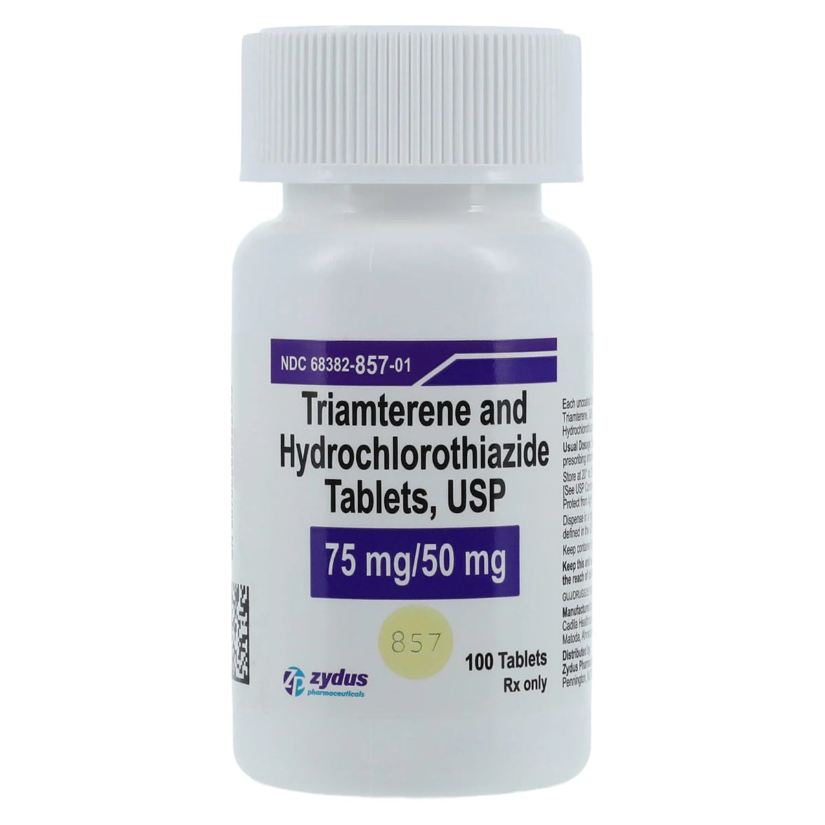 Triamterene/HCTZ Tablets 75mg/50mg, 100 Tablets/Bottle, Zydus Pharmaceuticals