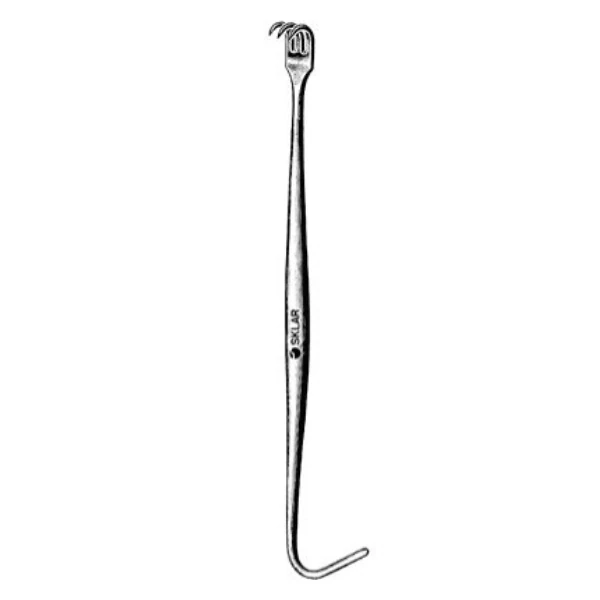 Sklar HUPP Tracheal Retractor, 6" Stainless Steel, Non-Sterile, Reusable, Each
