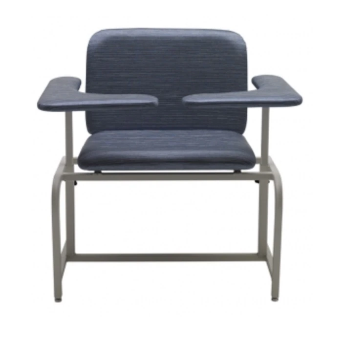 Graham-Field Phlebotomy Chair, Wedgewood, 800 lb Capacity, 2 Flip Arms