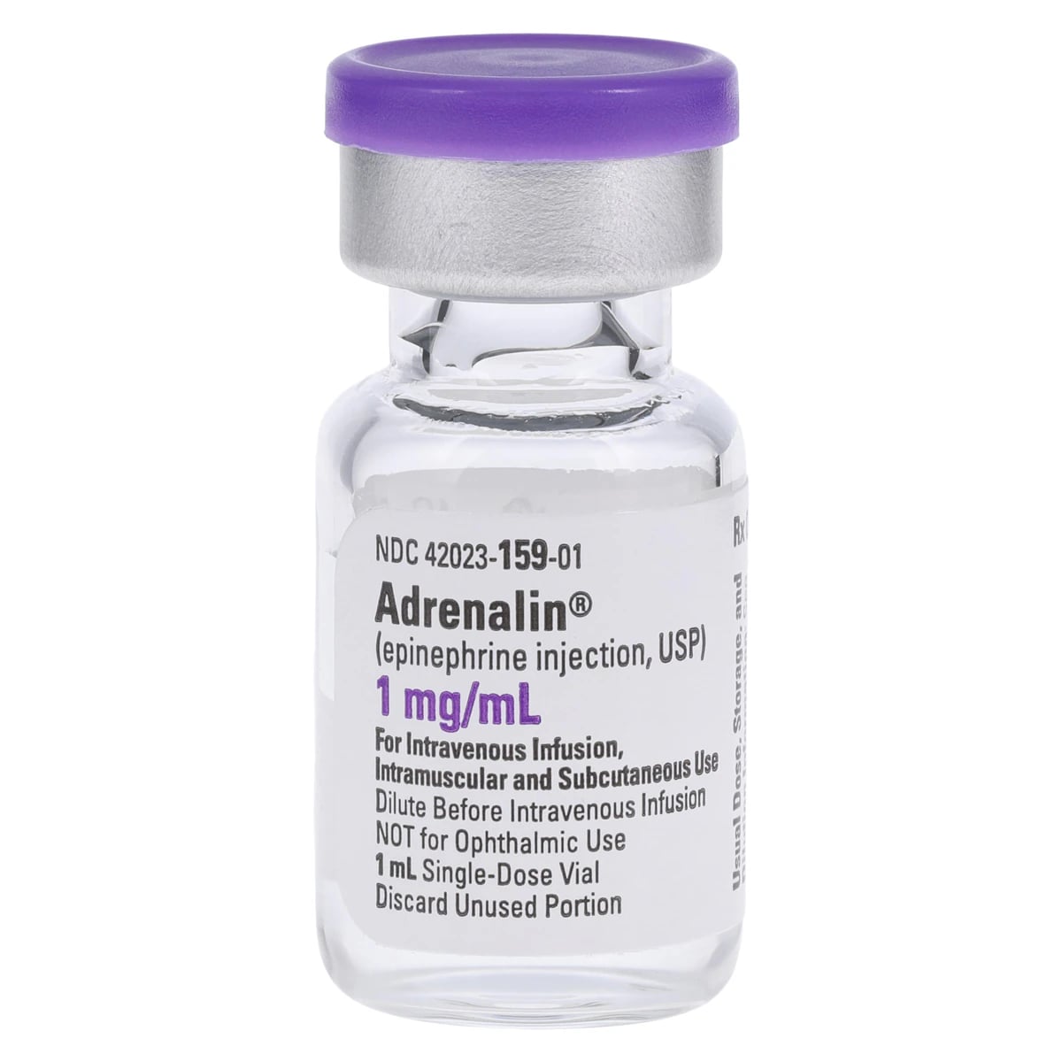 Epinephrine Snap-V Convenience Kit, 1 mg/mL (1:1000), 1 Vial with 3 Syringes, 23G x 1" Needles, 1/Pk