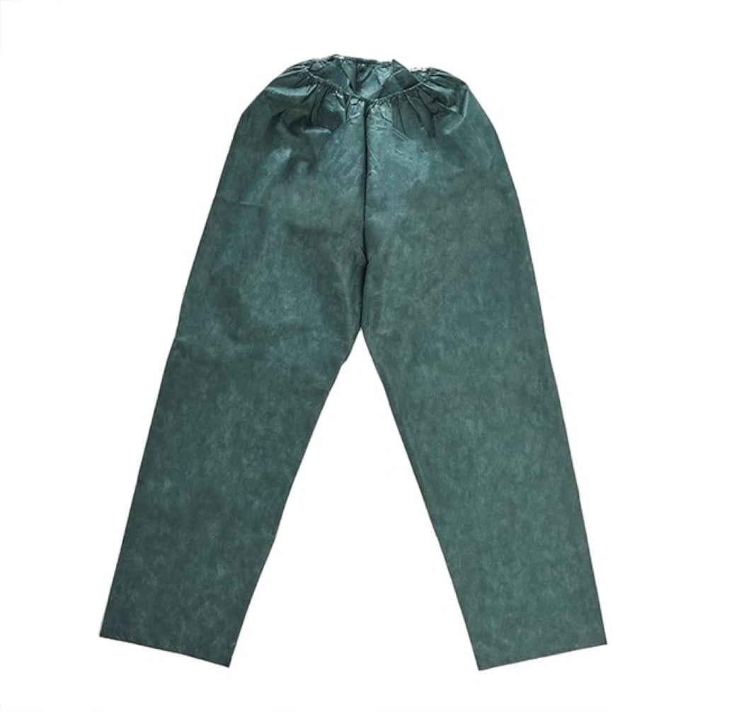 Graham Medical Disposable Scrub Pant, Elastic Waist, Dark Green, Size 4/5XL, 30/Case