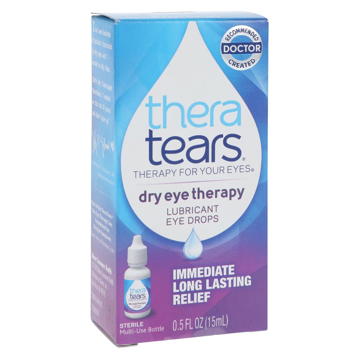 Theratears Dry Eye Drops, 15 mL/Bottle