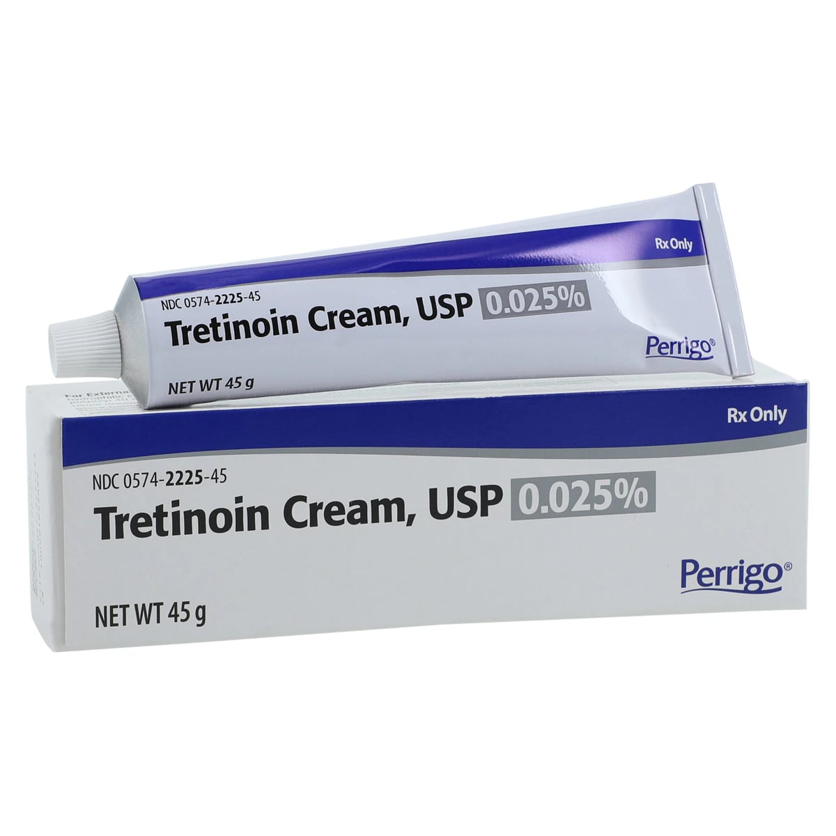 Tretinoin Cream 0.025%, 45g Tube