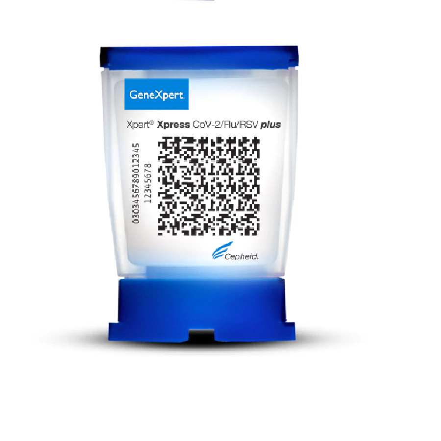 Cepheid Xpert Xpress SARS-CoV-2/Flu/RSV Plus Test Kit, CLIA Waived, 10 Tests/Box