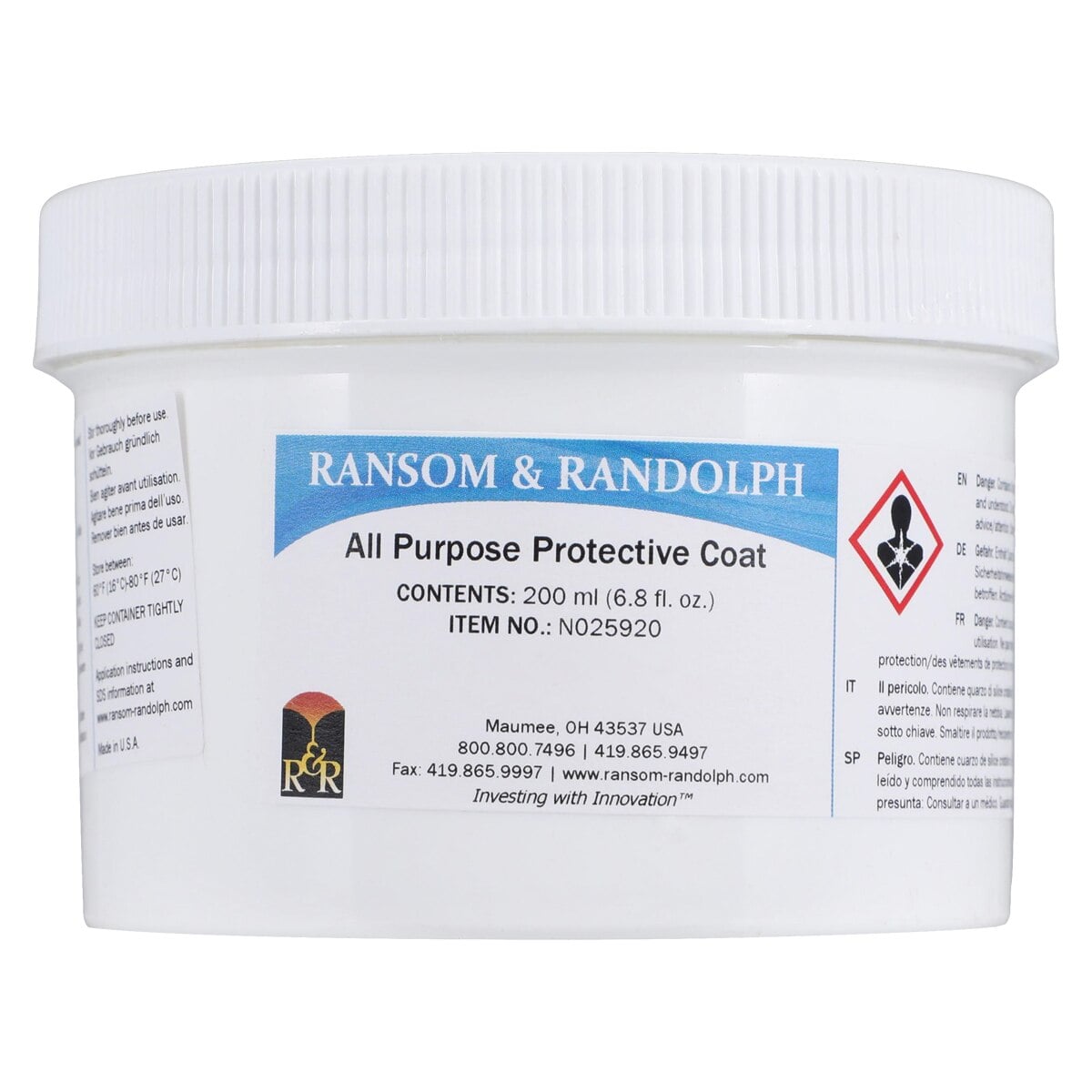 Ransom & Randolph All Purpose Protective Coat, 4/Box