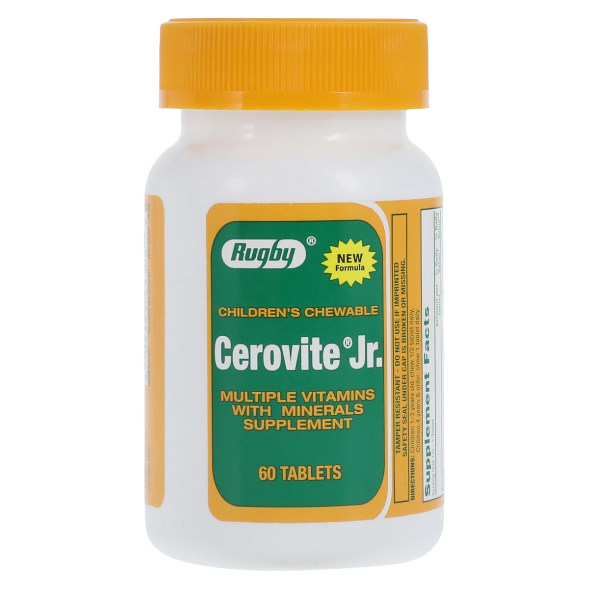Cerovite Jr Chewable Tablets, 60/Bottle