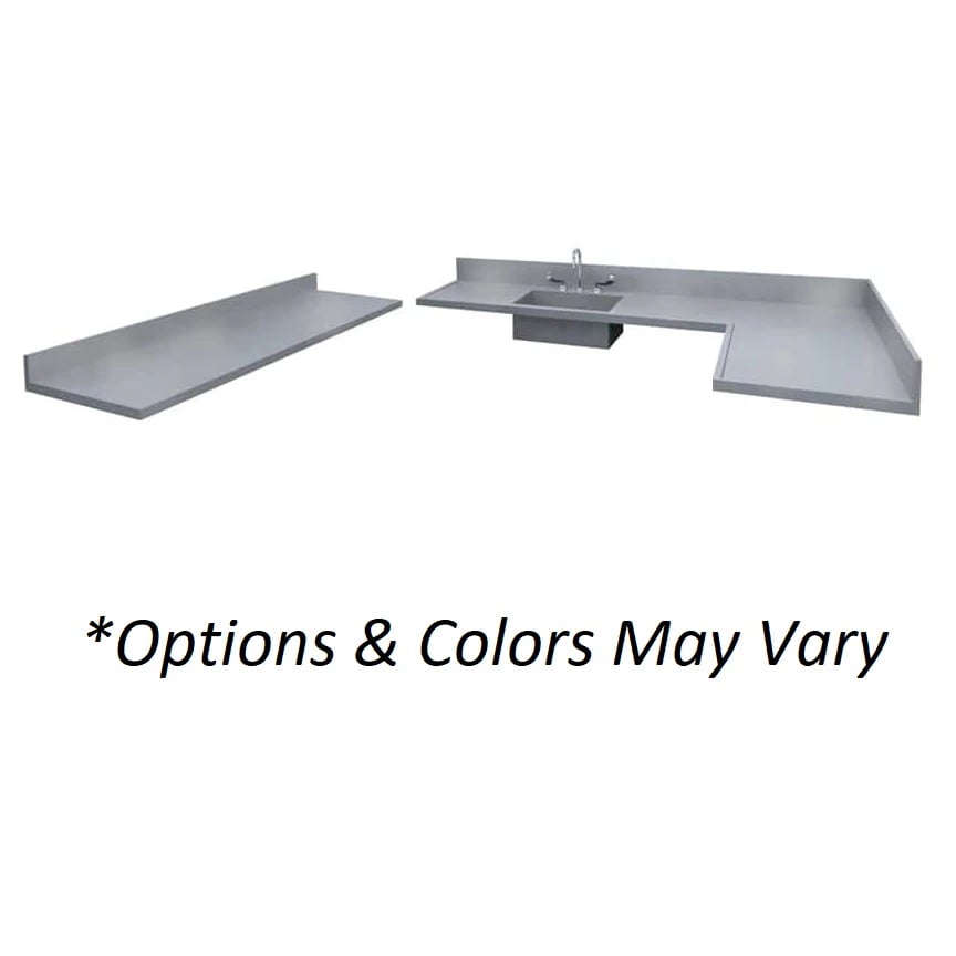 Mac Medical Cabinet Countertop, 26-11/16" x 19.75"