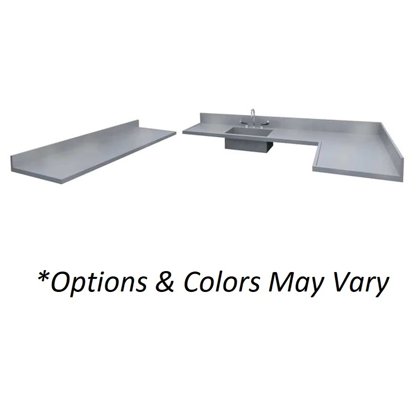 Mac Medical Sub-Sterile Countertop Cabinet, 27.75"W x 36"H