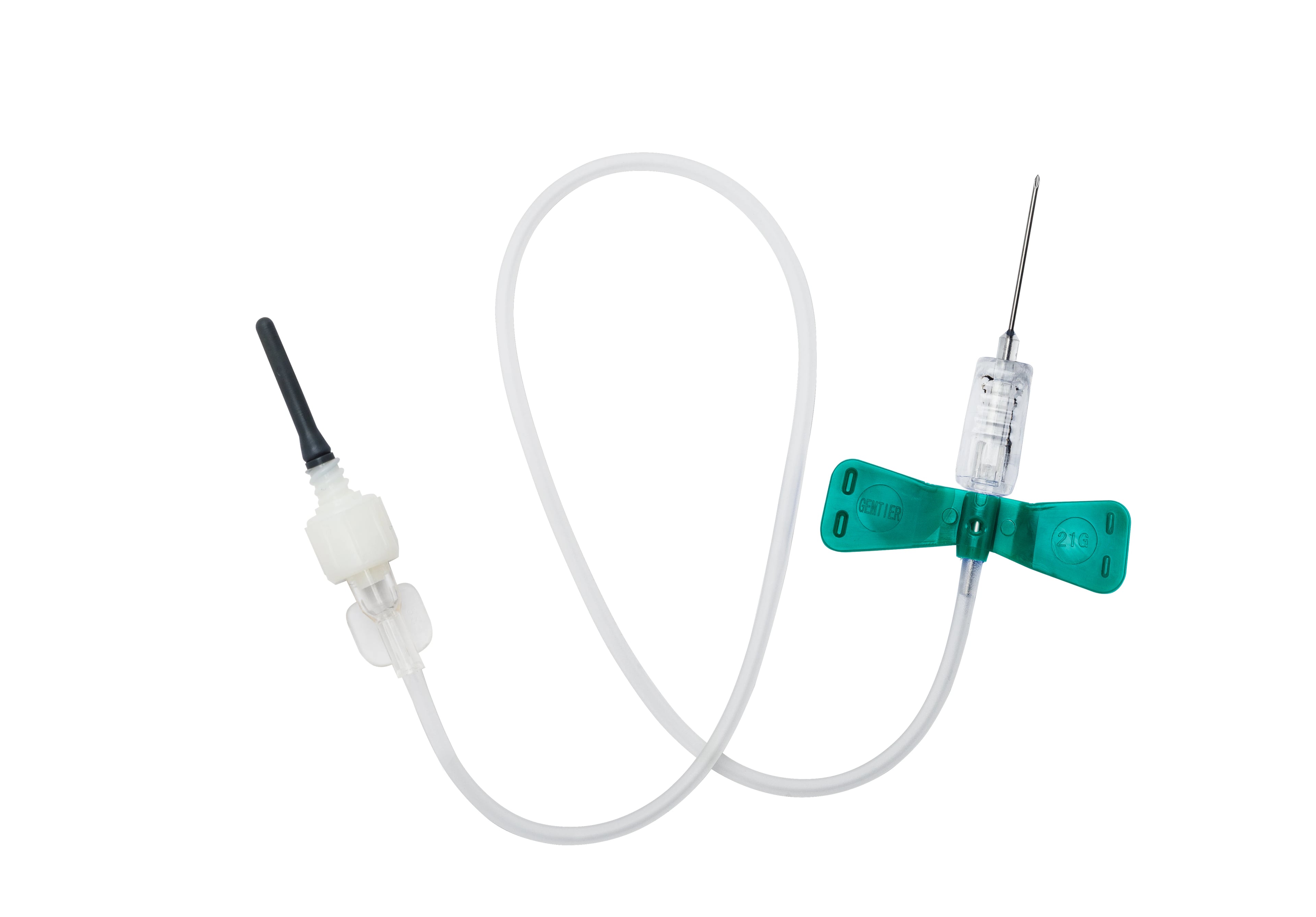 Reli Blood Collection Tube, 21G x 3/4" Winged Safety, Sterile, 100/Box