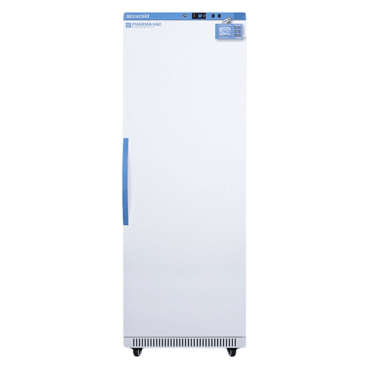 Accucold Performance Series Vaccine/Pharmacy Refrigerator, 18 Cu Ft, Glass Door, 2 to 8C, Auto/Cycle Defrost