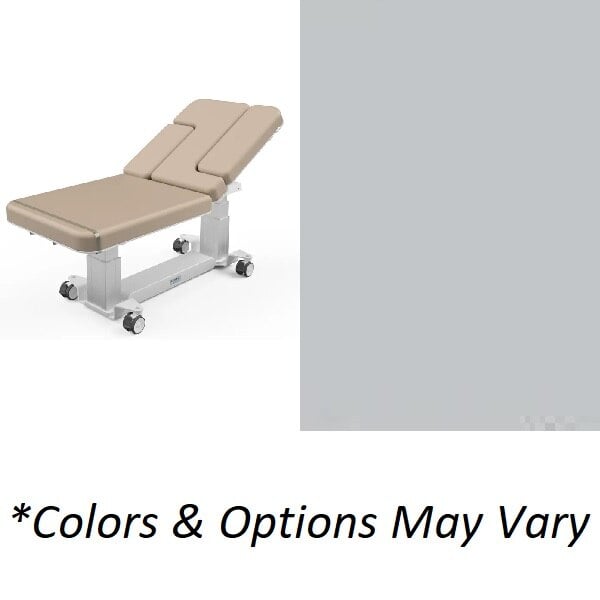Oakworks Treatment Table, Stone, 72" x 30" x 19"-33" Adjustable Height, 550 lb Capacity