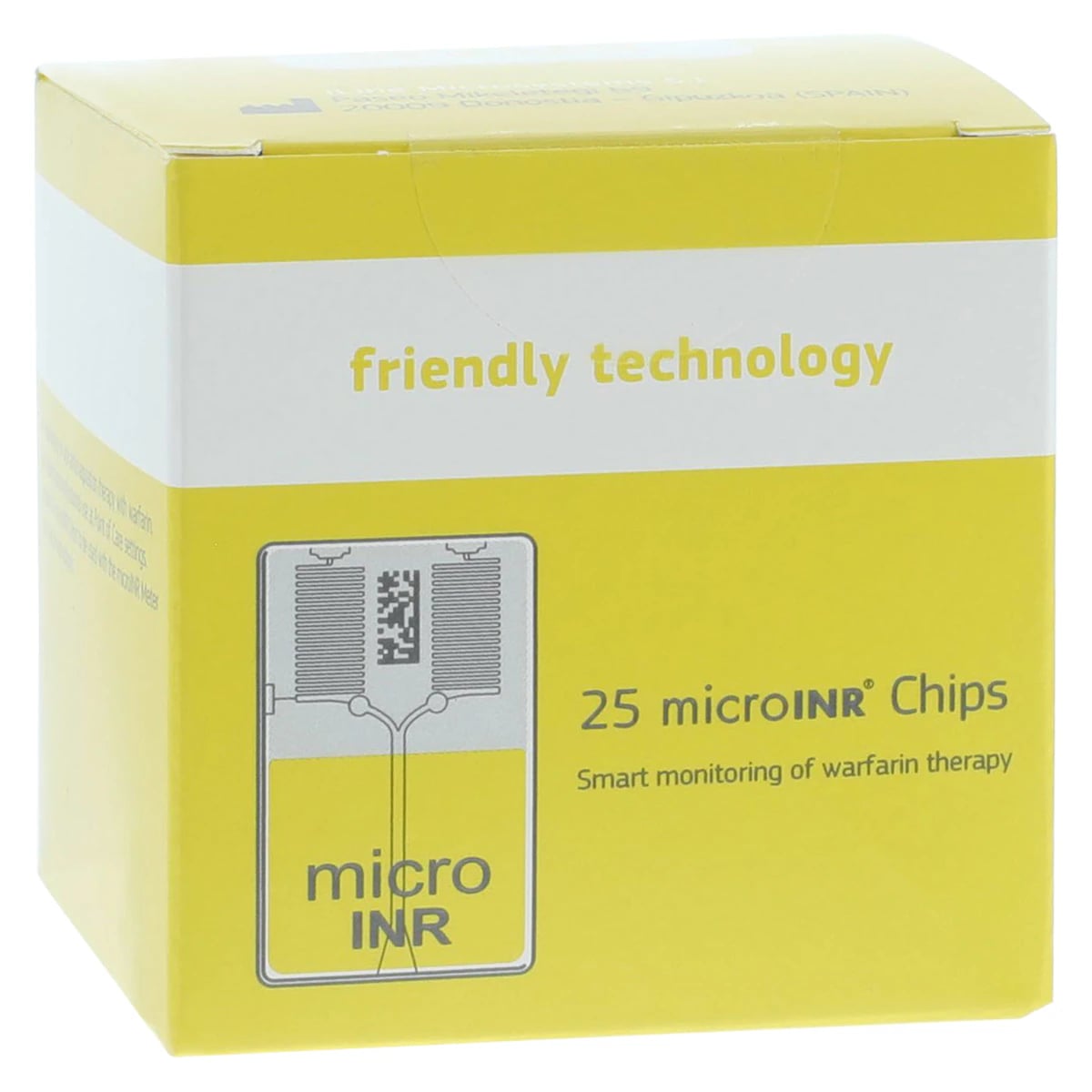 microINR PT/INR Test Strips, 25/Box