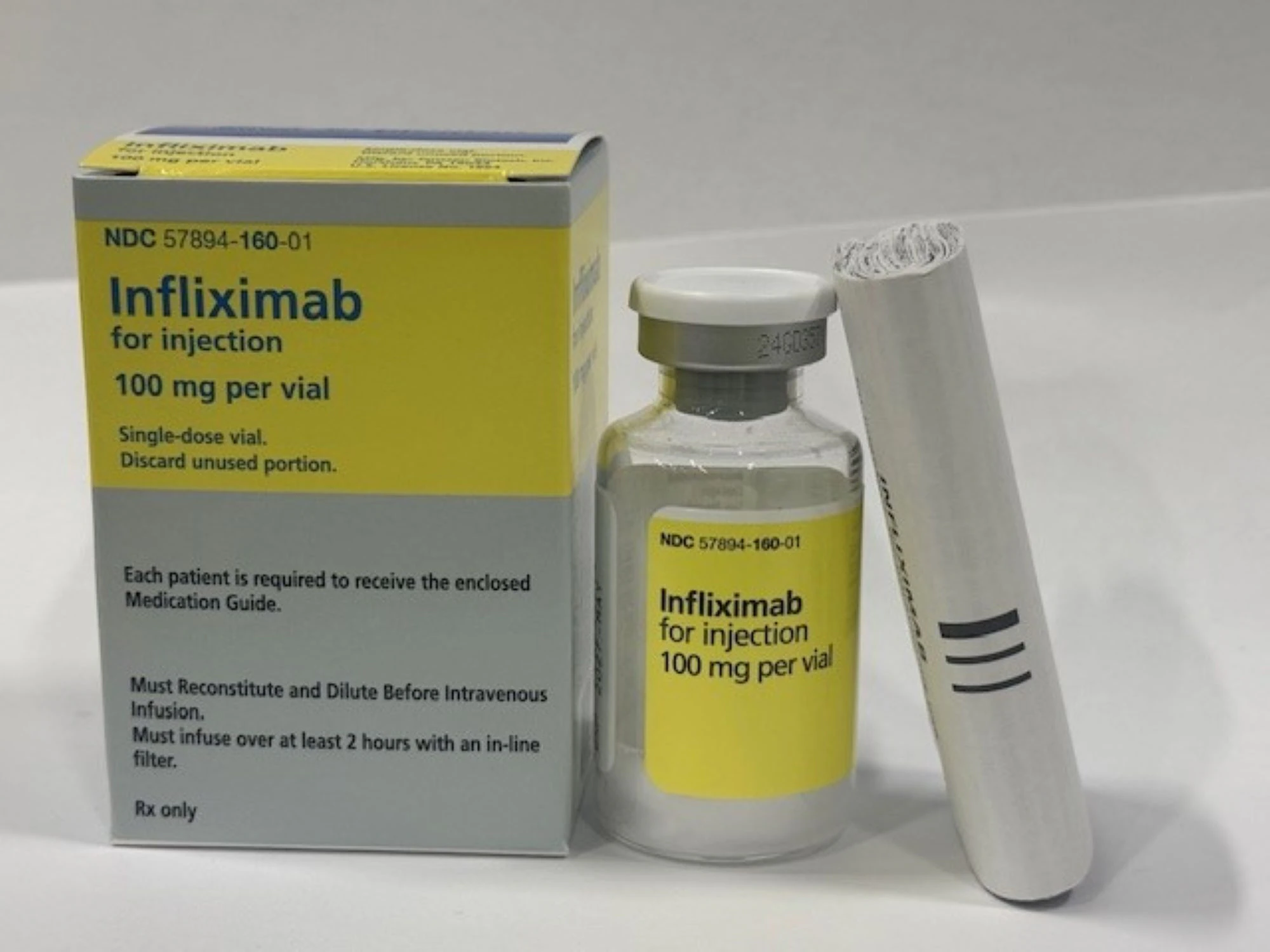 Infliximab Injection 100 mg Single-Dose Vial (Jom Pharmaceuticals)