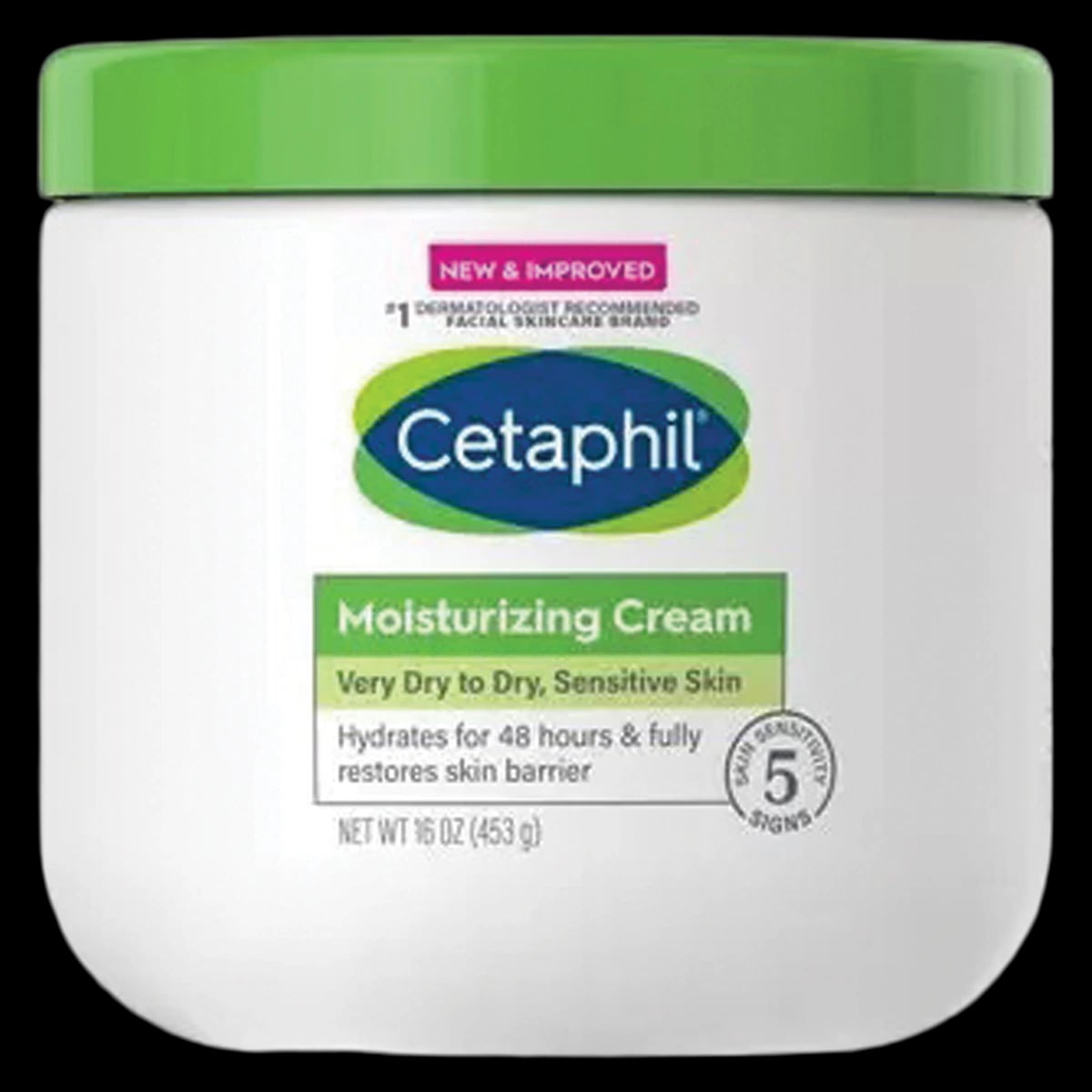 Cetaphil Moisturizing Cream, 16 oz Jar