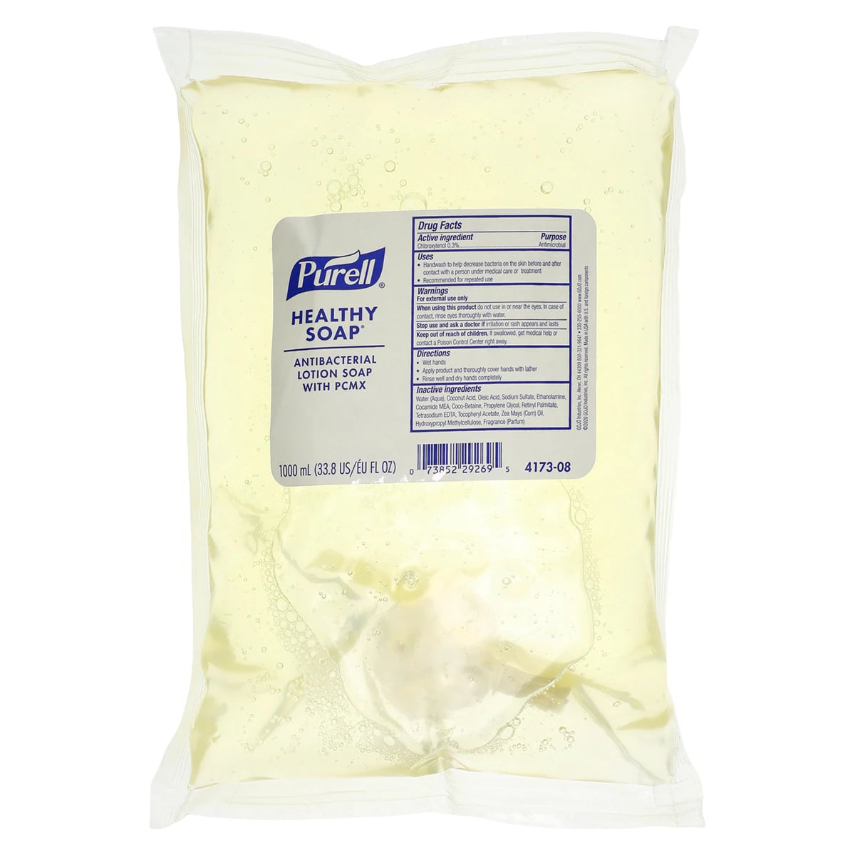 PURELL HEALTHY SOAP Antibacterial Lotion with PCMX Refill, 1000 mL, 8/Case