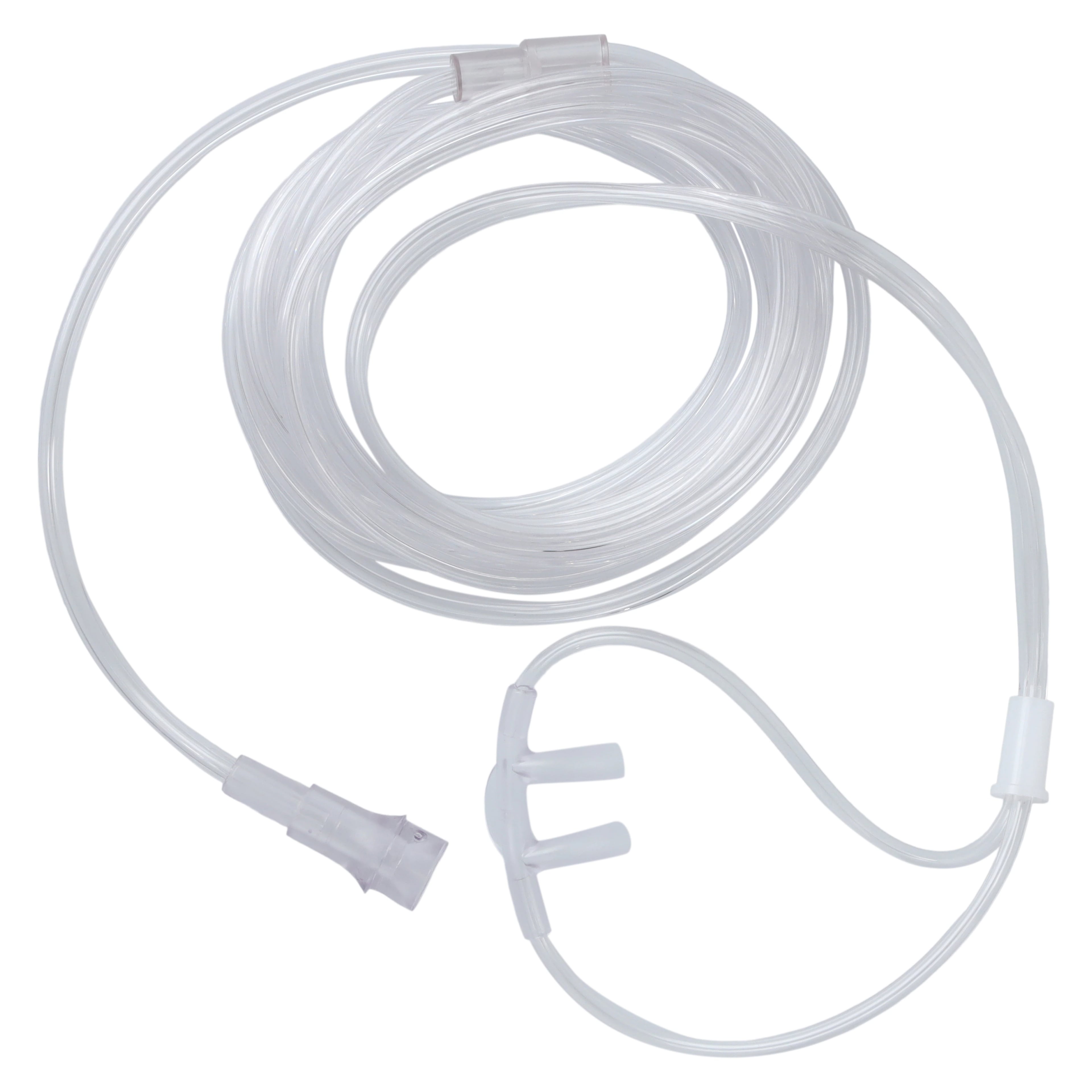 Medline Adult Nasal Oxygen Cannula, Over-Ear Style, 7 ft Tubing, Each