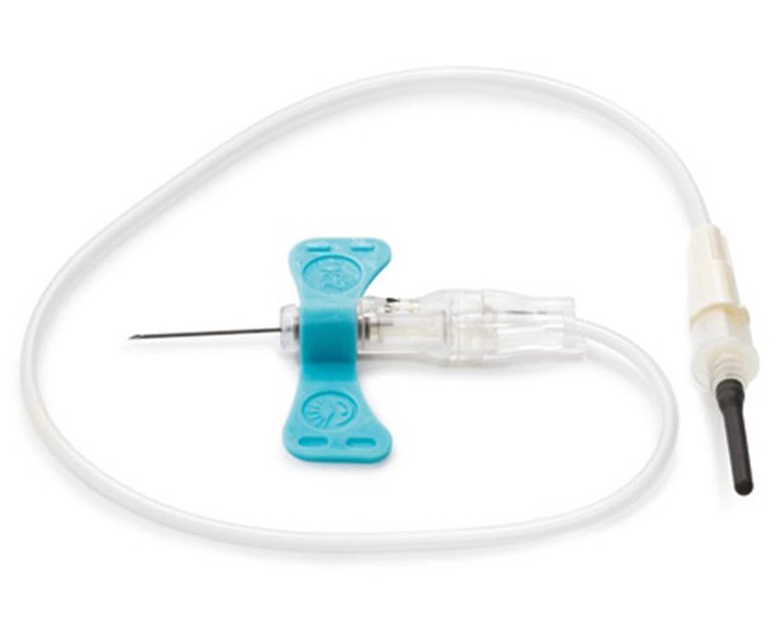 BD Vacutainer UltraTouch Blood Collection Set, 23G x 3/4" Winged Safety with Luer Adapter, Sterile, 50/Pk