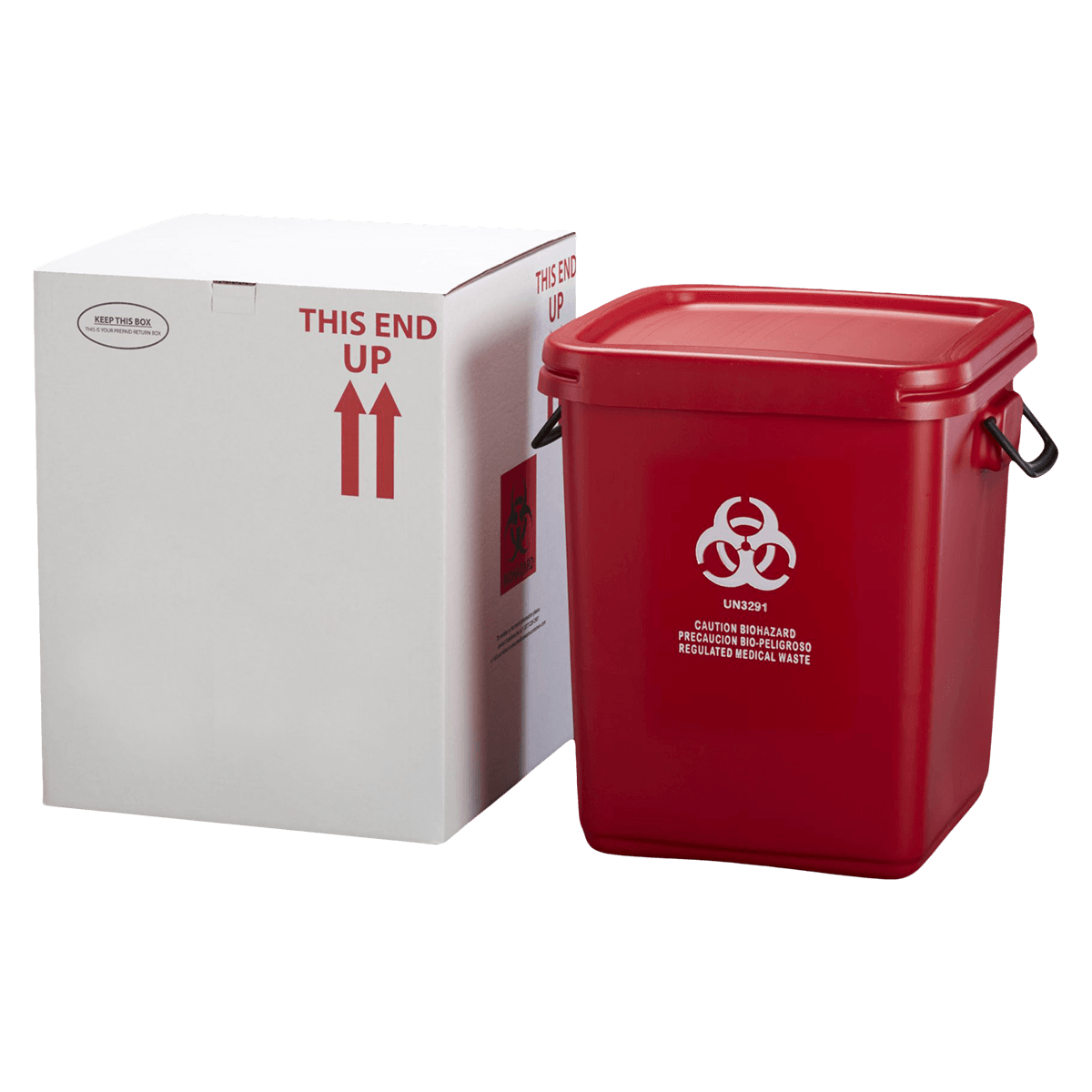 Mailback Medical Waste Disposal System, 28 Gallon